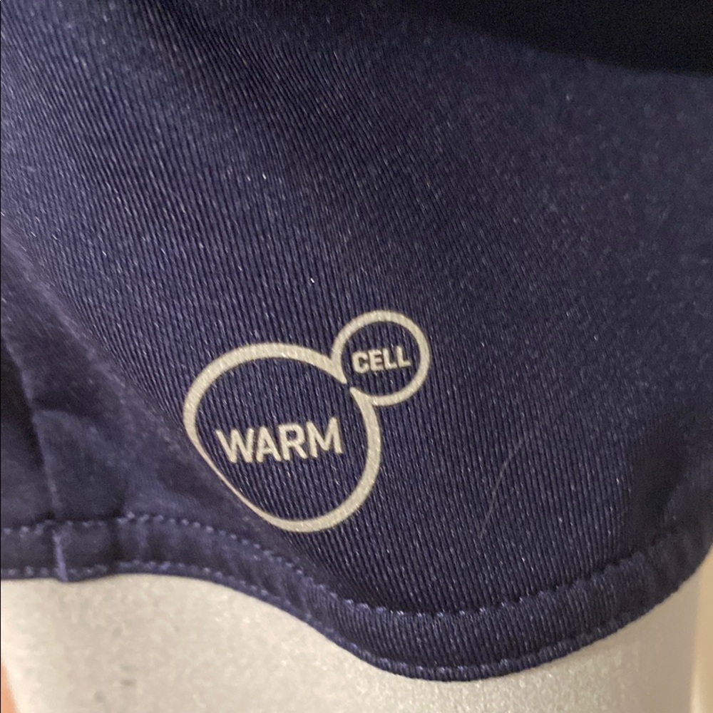 Puma Golf Blue Pullover with Grey Accents - Picture 4 of 5